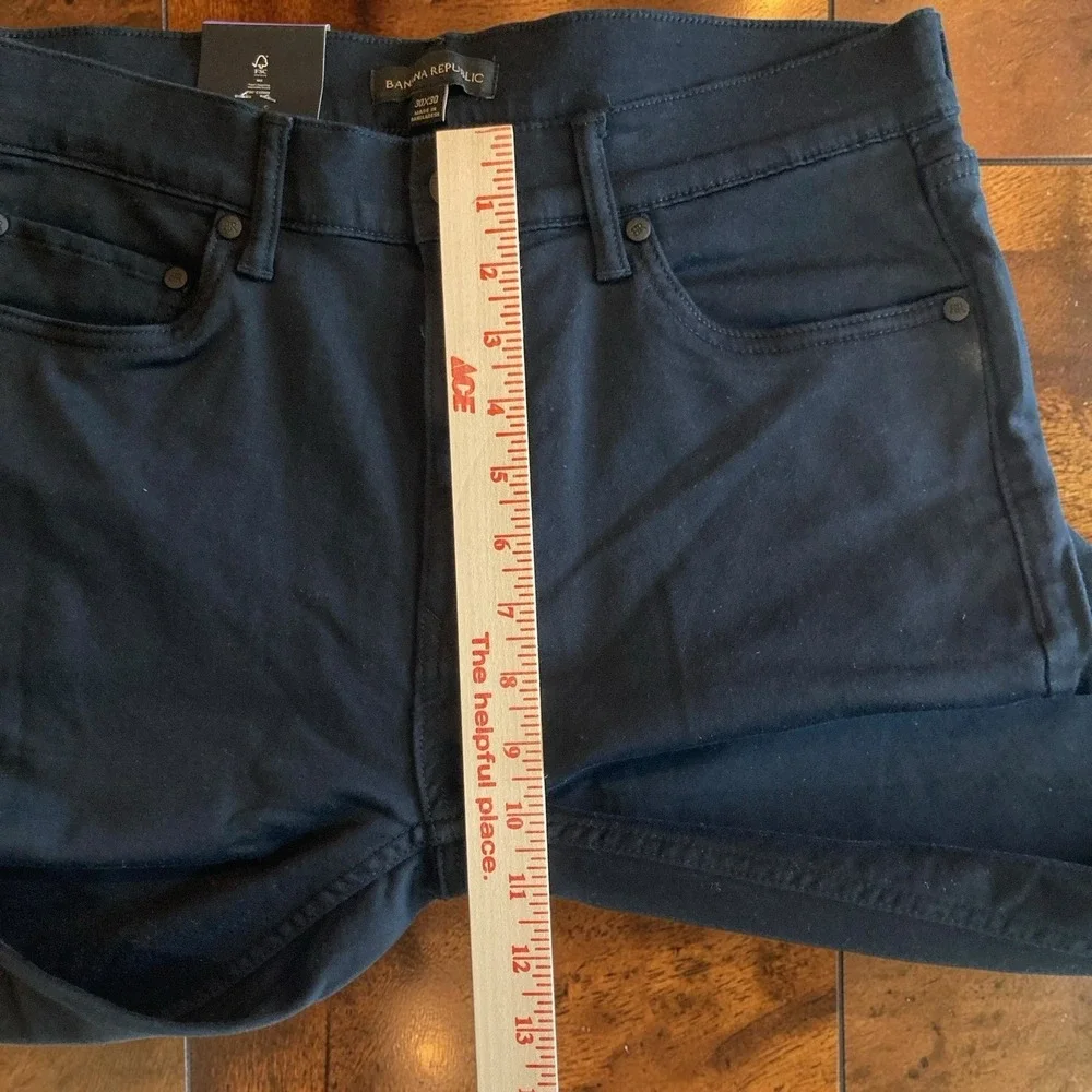NEW‎ Banana Republic Men 30x30 (Fits 30x28) 5 Pocket Pant Stretch Casual Chino